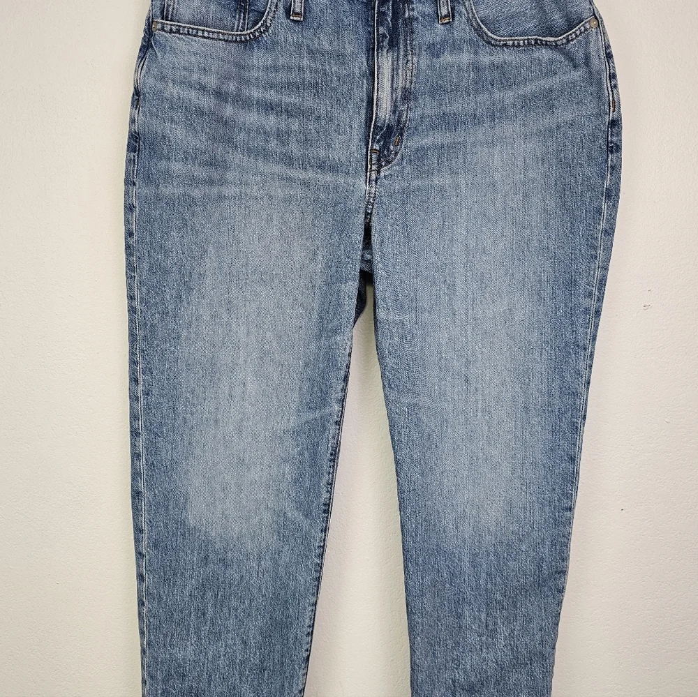 Madewell The Slouchy Boyjean High Rise Relaxed Jeans Rubyvale Wash Sz 32 EUC - Picture 4 of 12